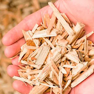 Хвойная щепа оптом в Тюмени и других различных марок заказать от 16 тонн